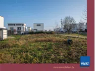 Titelbild für Das erschlossene Baugrundstück befindet sich im Wohngebiet des Bebauungsplans 126